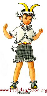 Детский карнавальный костюм Козленок (костюм карнавальный) www.HolidaySoon.org